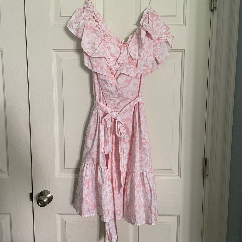 Lisa Marie Fernandez x Target Short Off Shoulder Dress